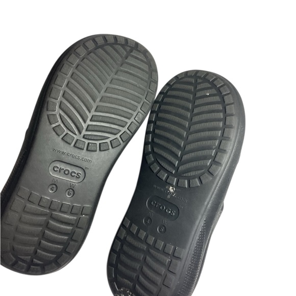 Crocs Black Ionic Comfort Sandals - Picture 3 of 4